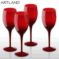 red wine glasses